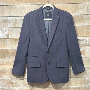 Wallin & Bros 100% wool blue grey sports coat size 38R